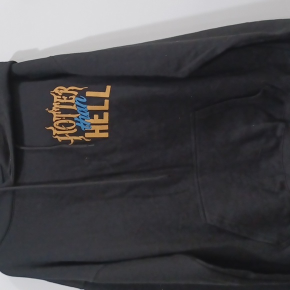 Assholes Live Forever, "Hotter Than Hell" Large Graphic Hoodie Sweatshirt NNT - Picture 3 of 4